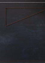 BLUE BAND RED SETTING (diptych)
