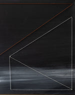 BLUE BAND RED SETTING (diptych)