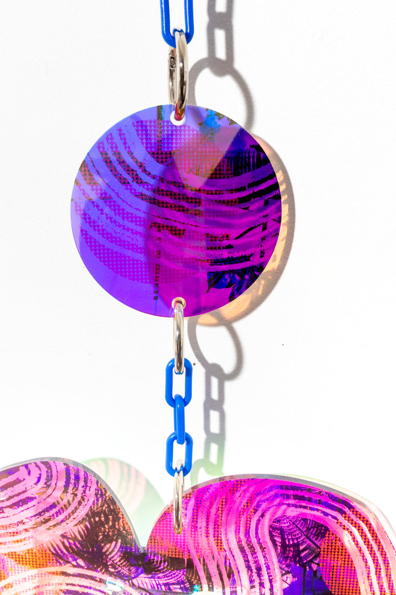 Big Funky Monstera Suncatcher