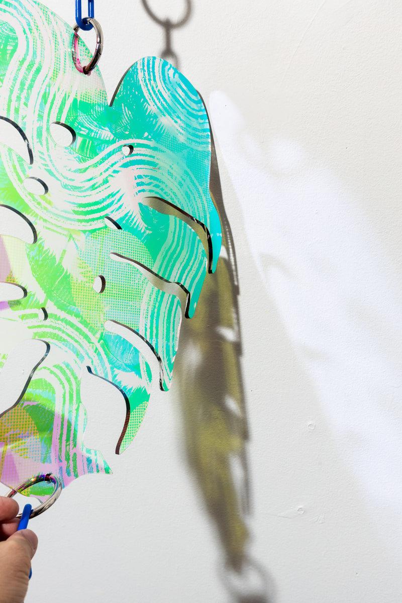 Big Funky Monstera Suncatcher