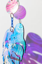 Big Funky Monstera Suncatcher
