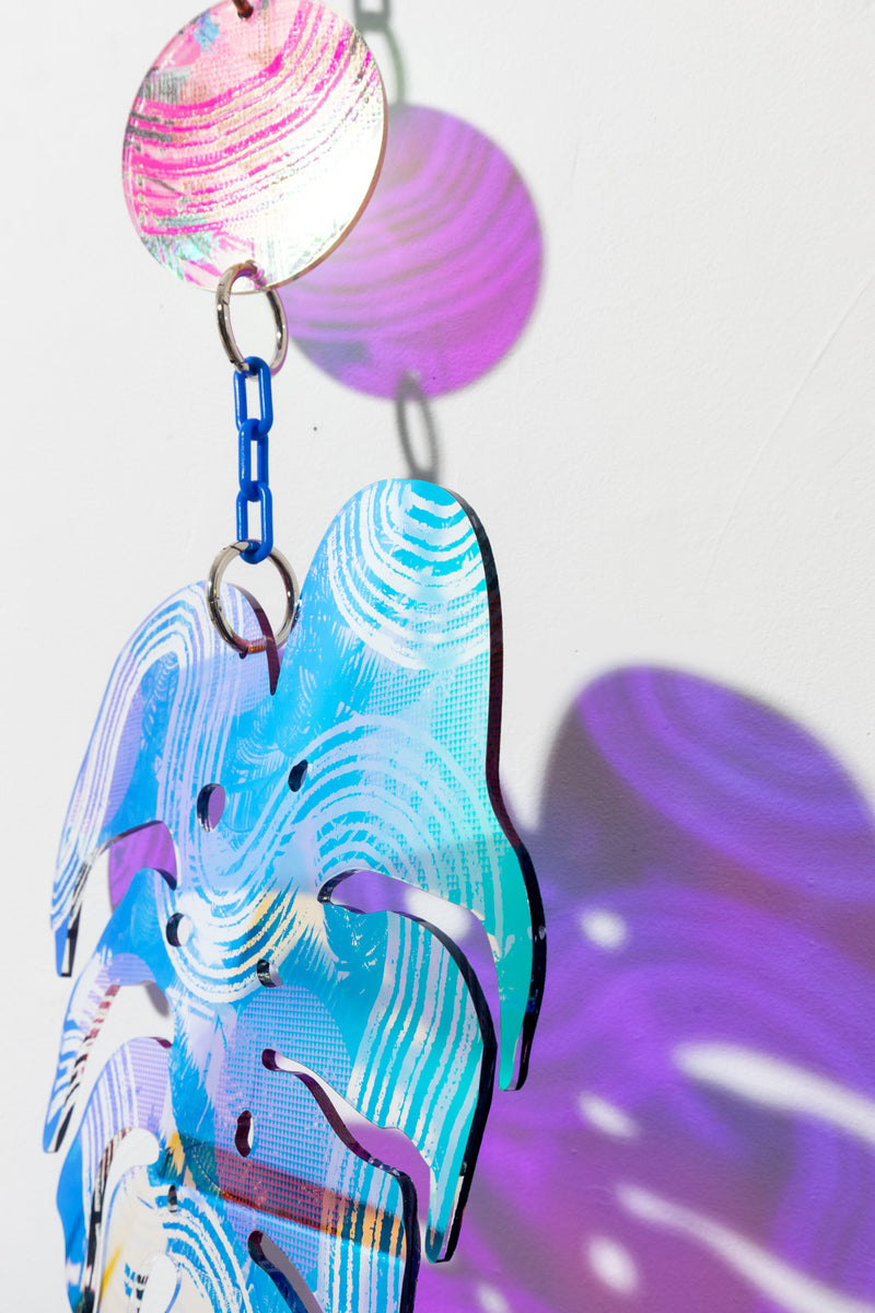 Big Funky Monstera Suncatcher