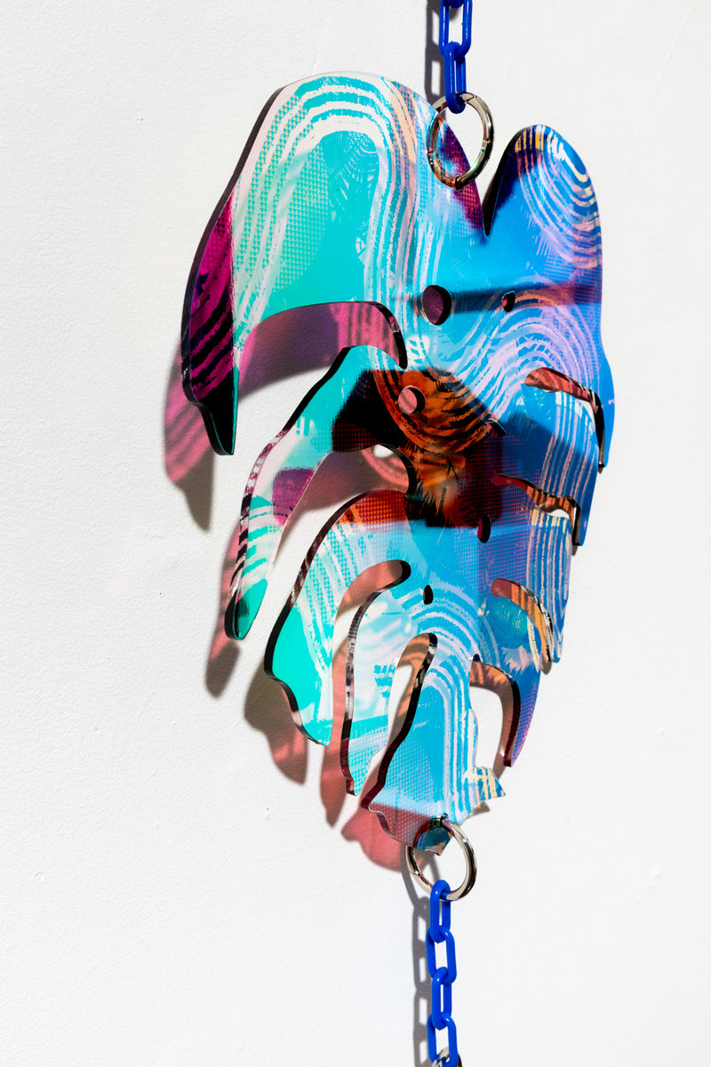 Big Funky Monstera Suncatcher