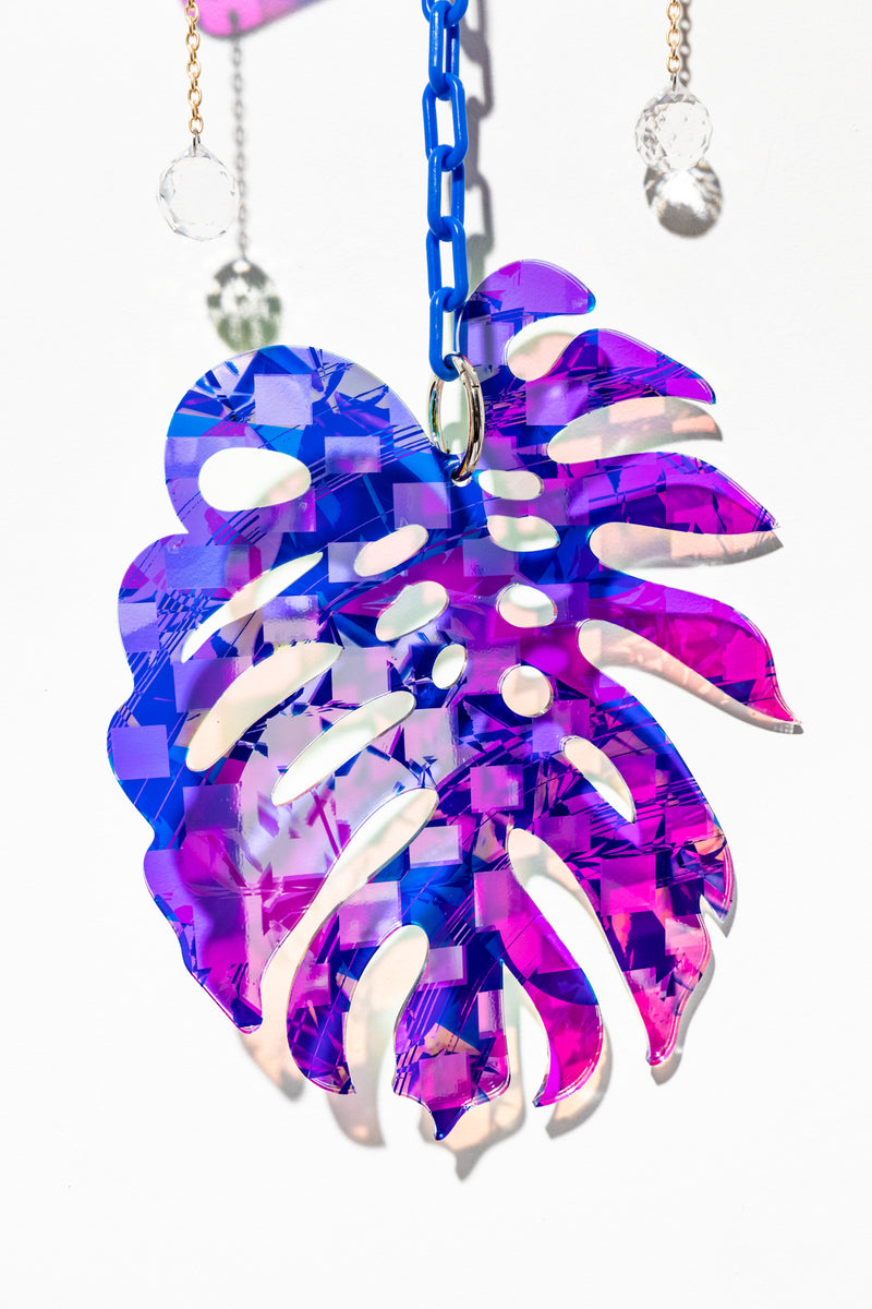 Big Monstera Deliciosa Suncatcher