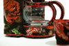 Brown Flower Coffee Brewer