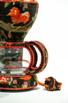 Brown Flower Coffee Brewer