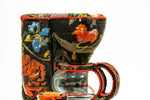 Brown Flower Coffee Brewer