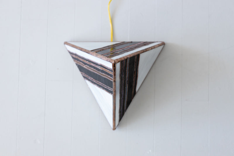 Brushstroke Pyramid Lamp