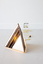 Brushstroke Pyramid Lamp