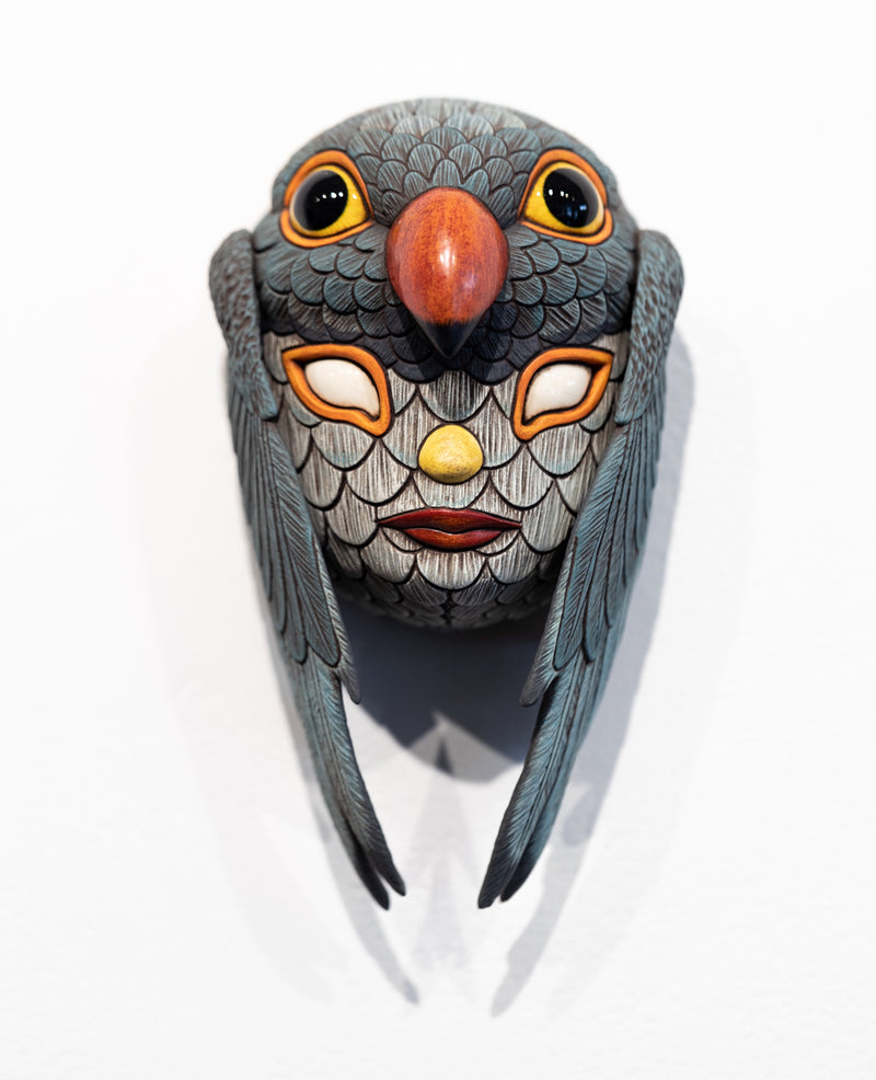 Blend in Mask: Indian Ringneck