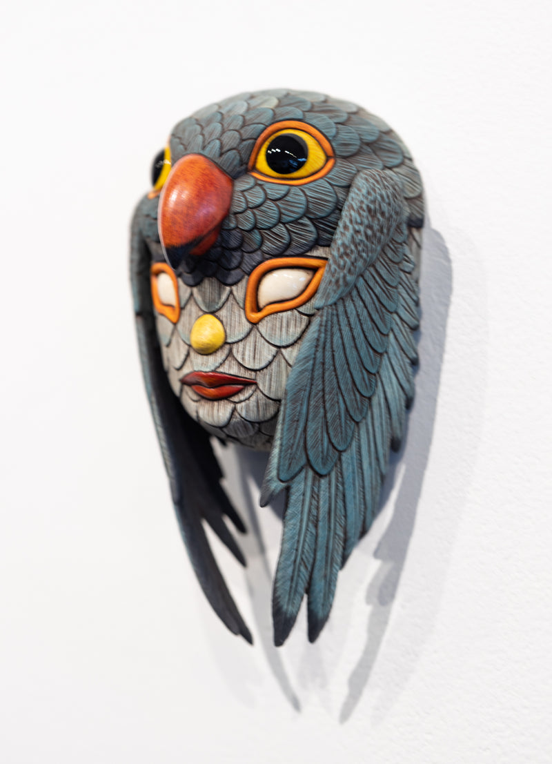 Blend in Mask: Indian Ringneck