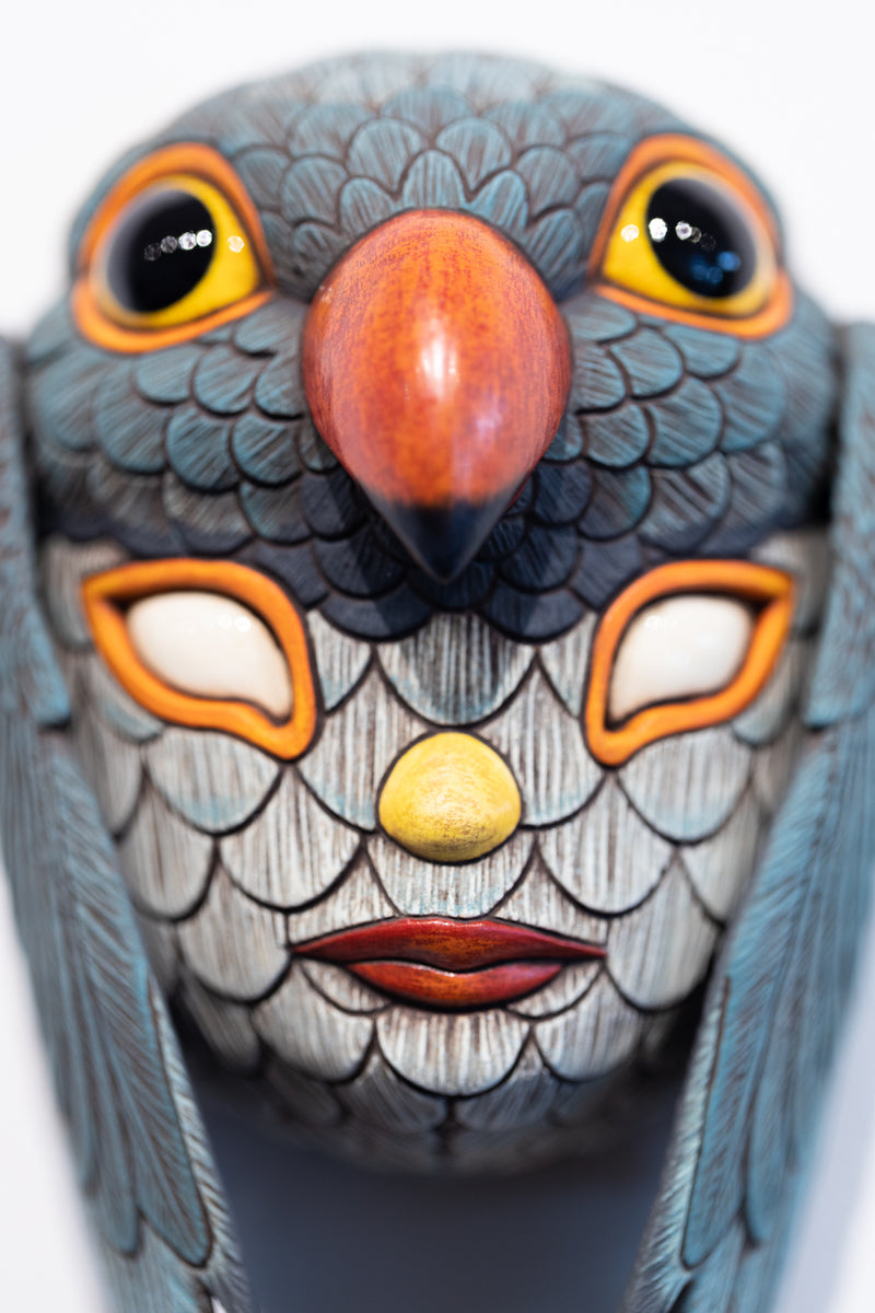 Blend in Mask: Indian Ringneck