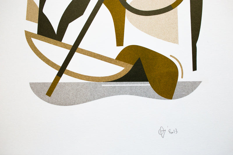 "Contract Print Set" Beige
