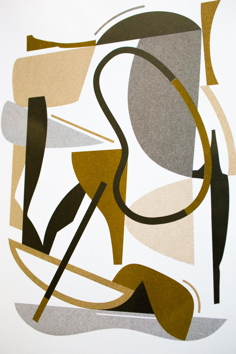 "Contract Print Set" Beige