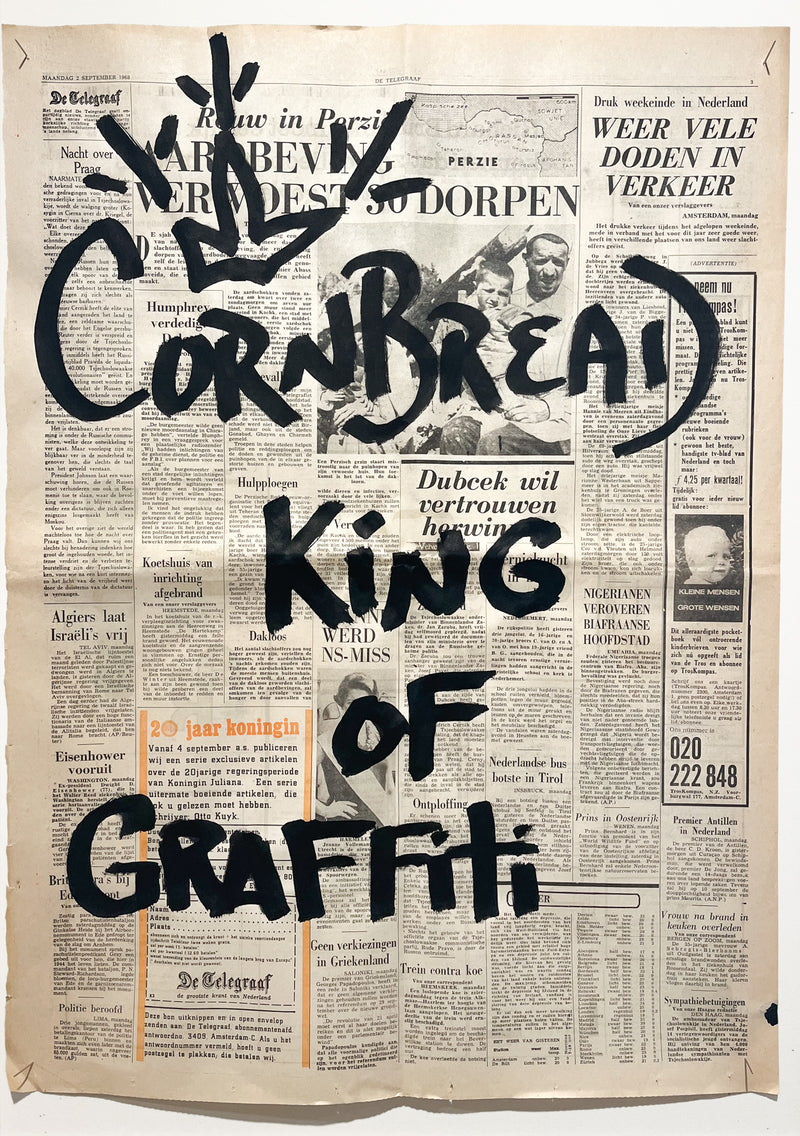 Cornbread Tags De Telegraaf: King of Graffiti
