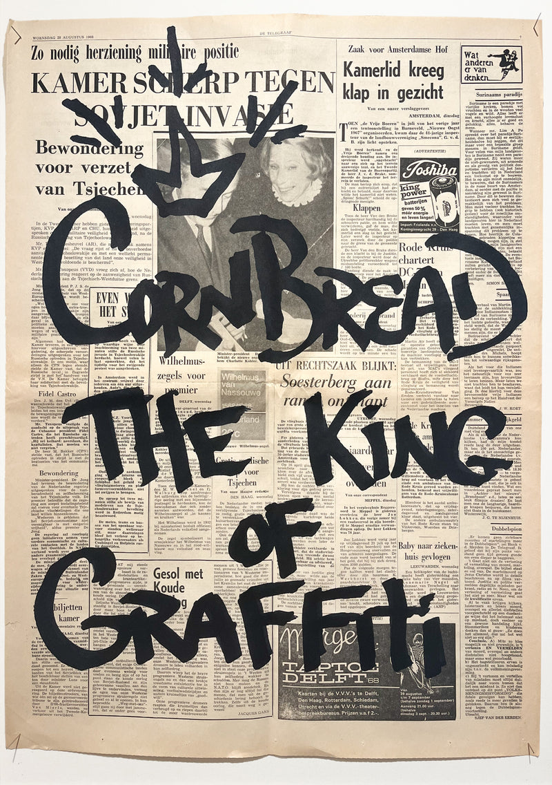 Cornbread Tags De Telegraaf: The King Of Graffiti #2