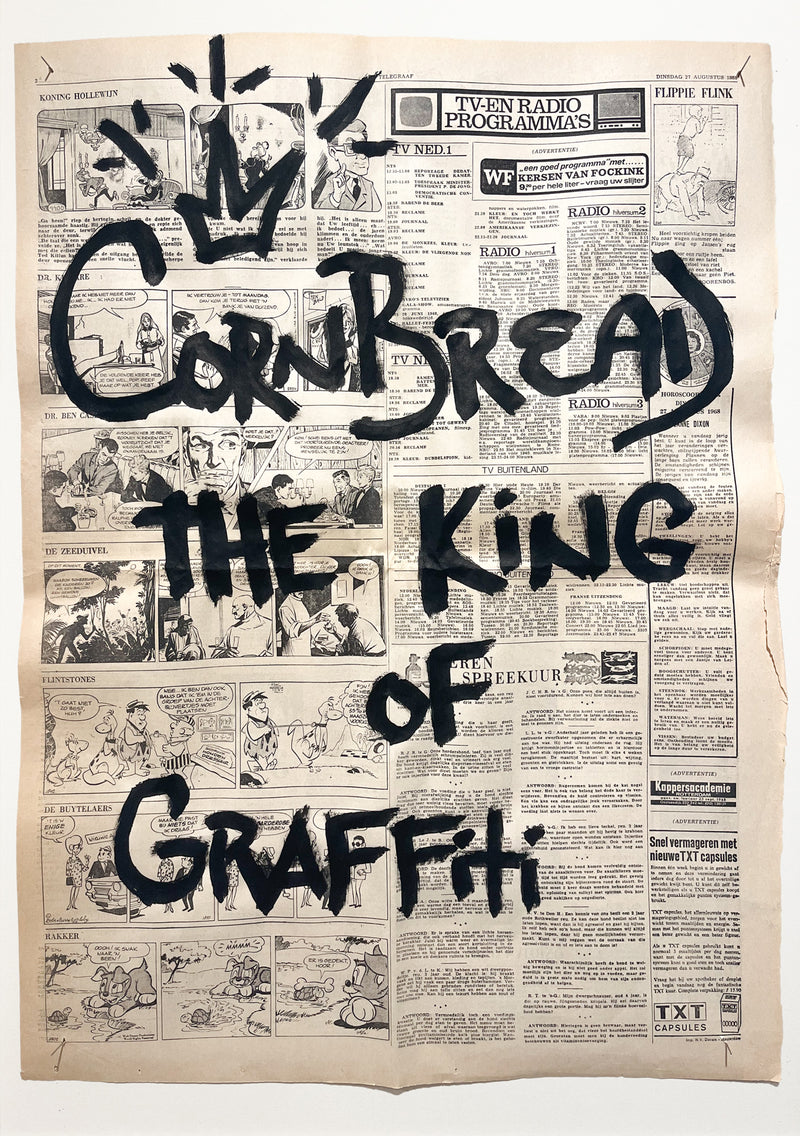 Cornbread Tags De Telegraaf: The King Of Graffiti