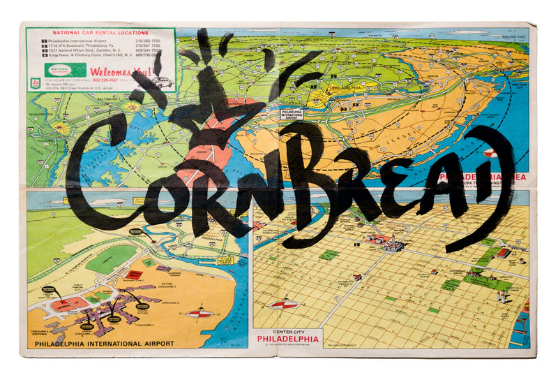 Cornbread National Car Rental Map