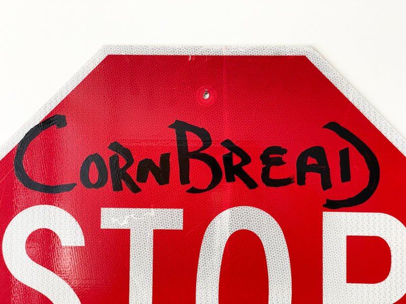 Cornbread Philly Stop Sign