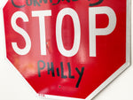 Cornbread Philly Stop Sign