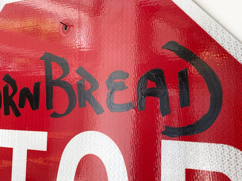 Cornbread Philly Stop Sign