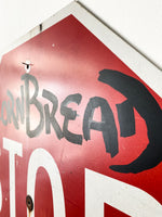 Cornbread the Legend Stop Sign