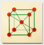 Cubic Body Centered Crystal Lattice