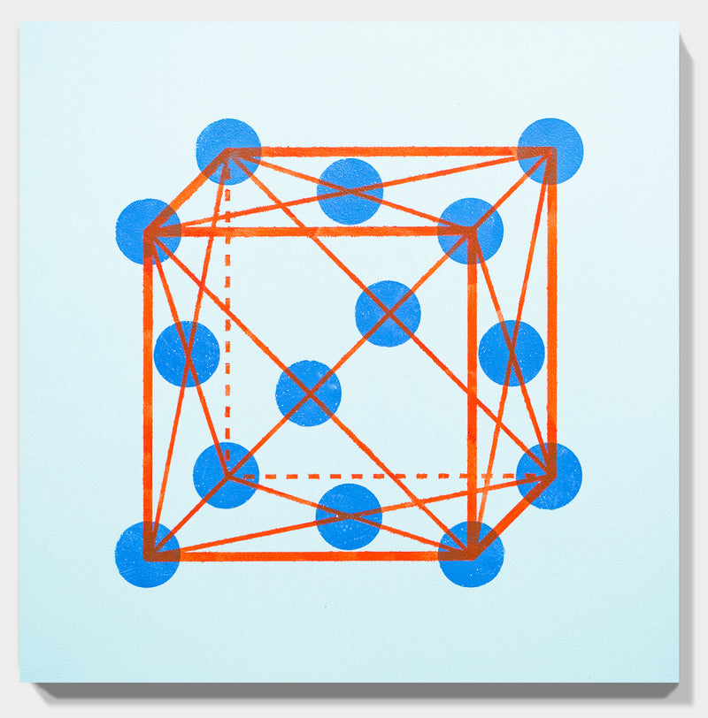 Cubic Face Centered Crystal Lattice