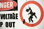 Danger High Voltage Keep Out