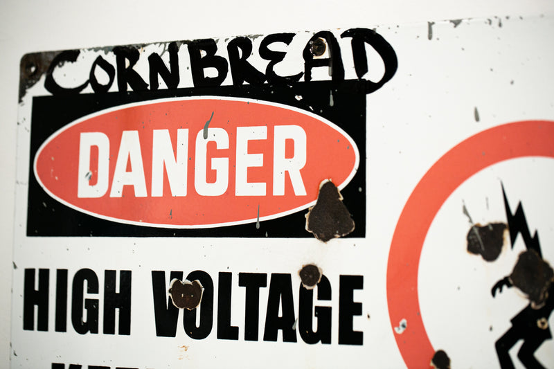 Danger High Voltage Keep Out