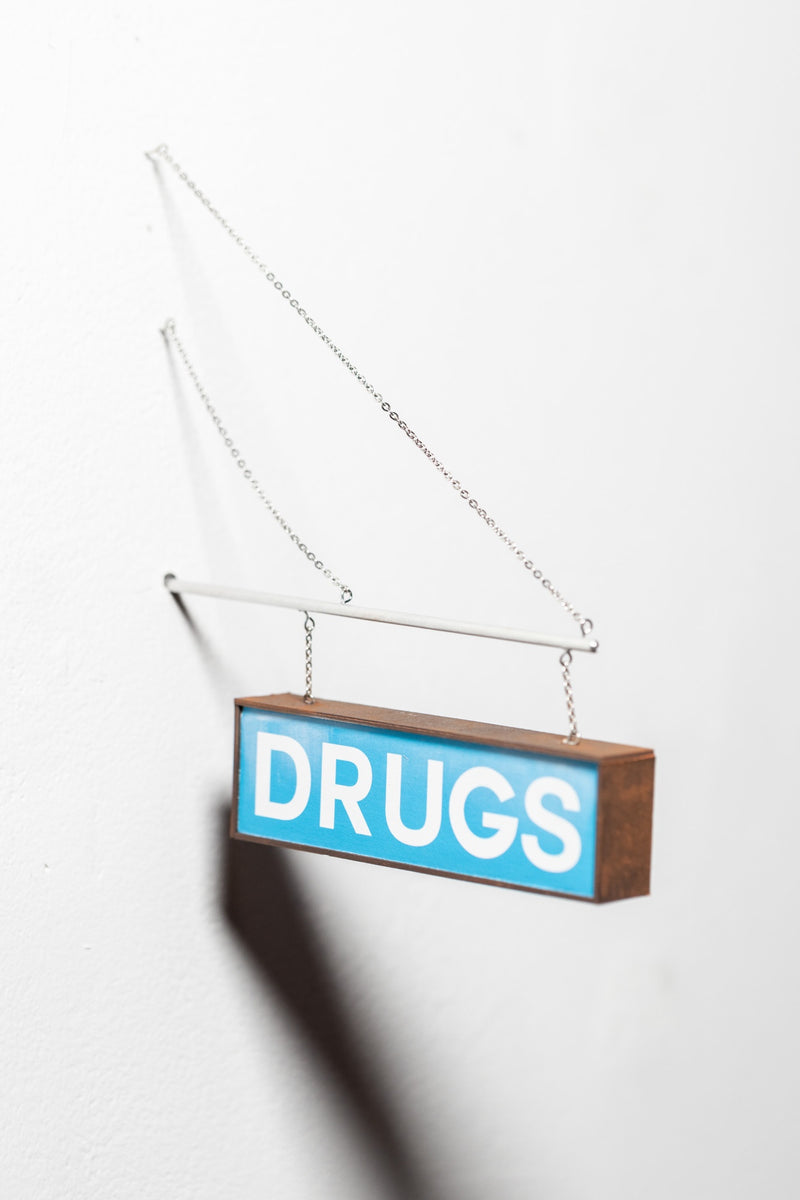 Drugs Sign (rectangle)