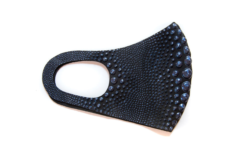 Galaxy Black Pelt Mask