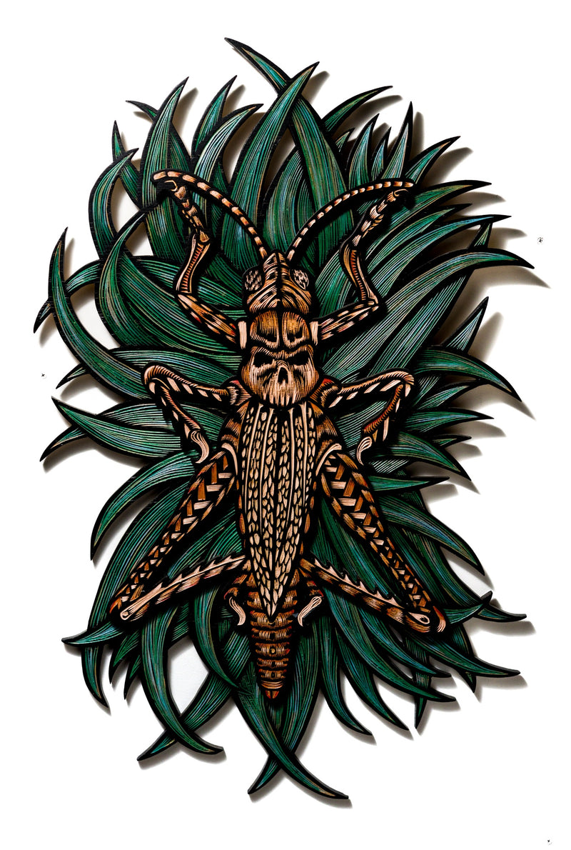 Grasshopper Deity