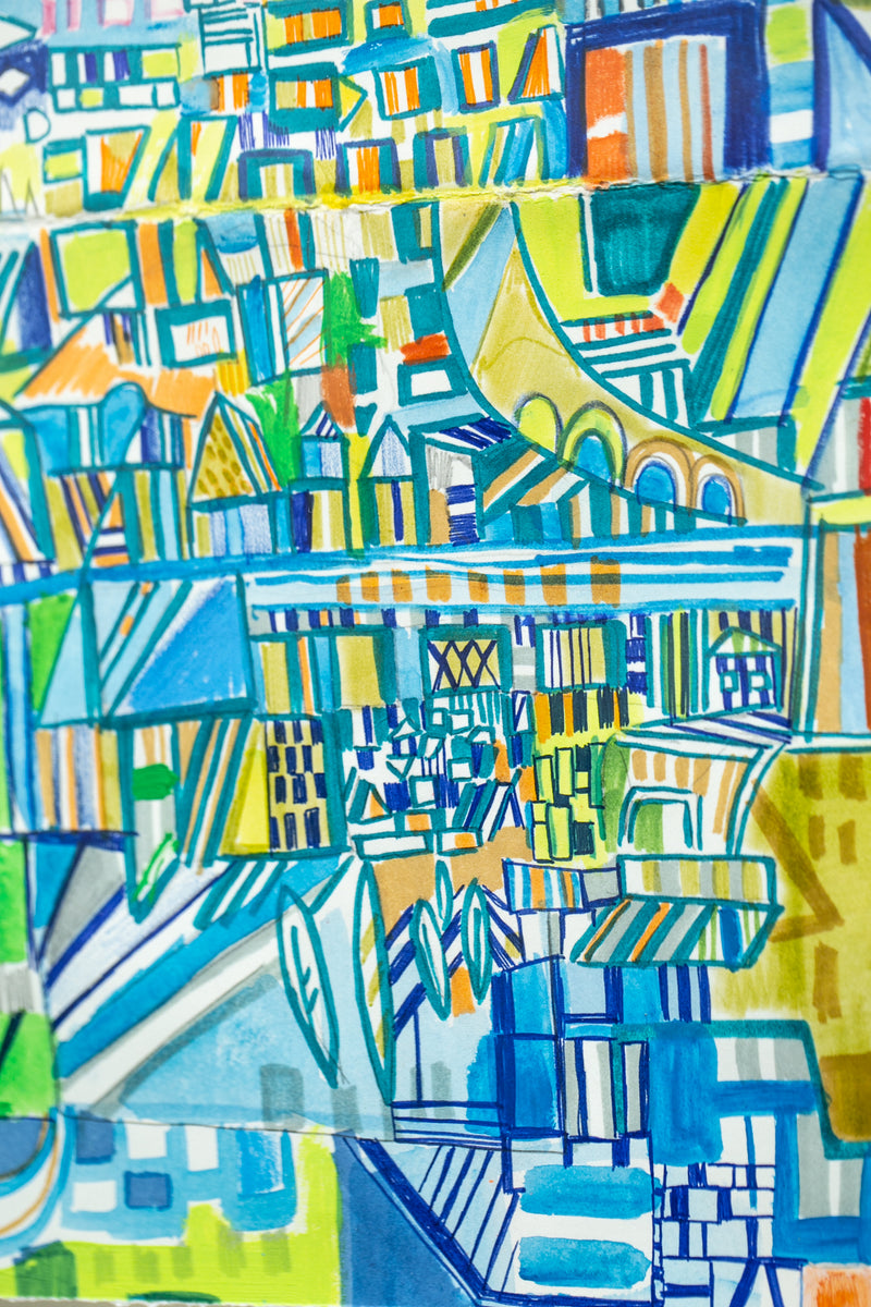 Green and Blue