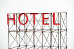 Hotel Sign (red)