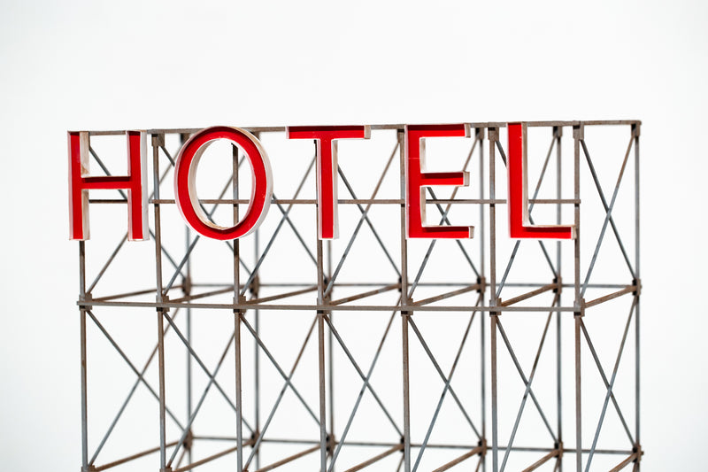 Hotel Sign (red)