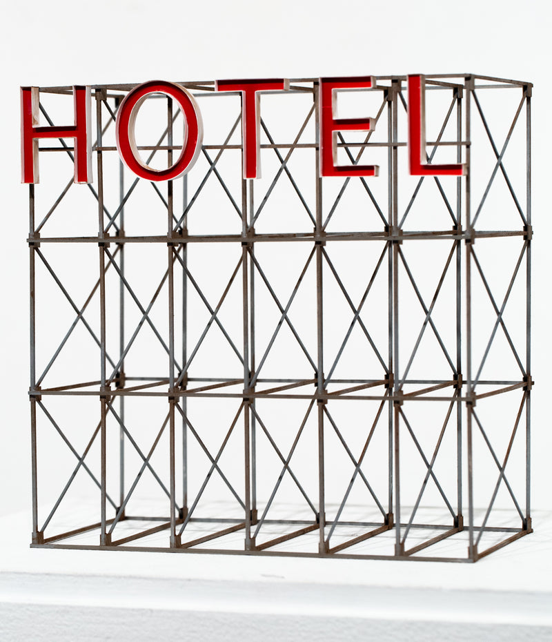 Hotel Sign (red)