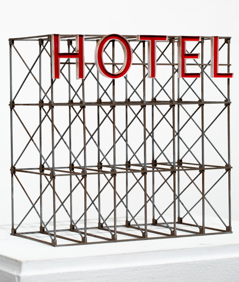 Hotel Sign (red)