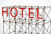 Hotel Sign (red)