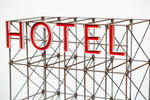 Hotel Sign (red)