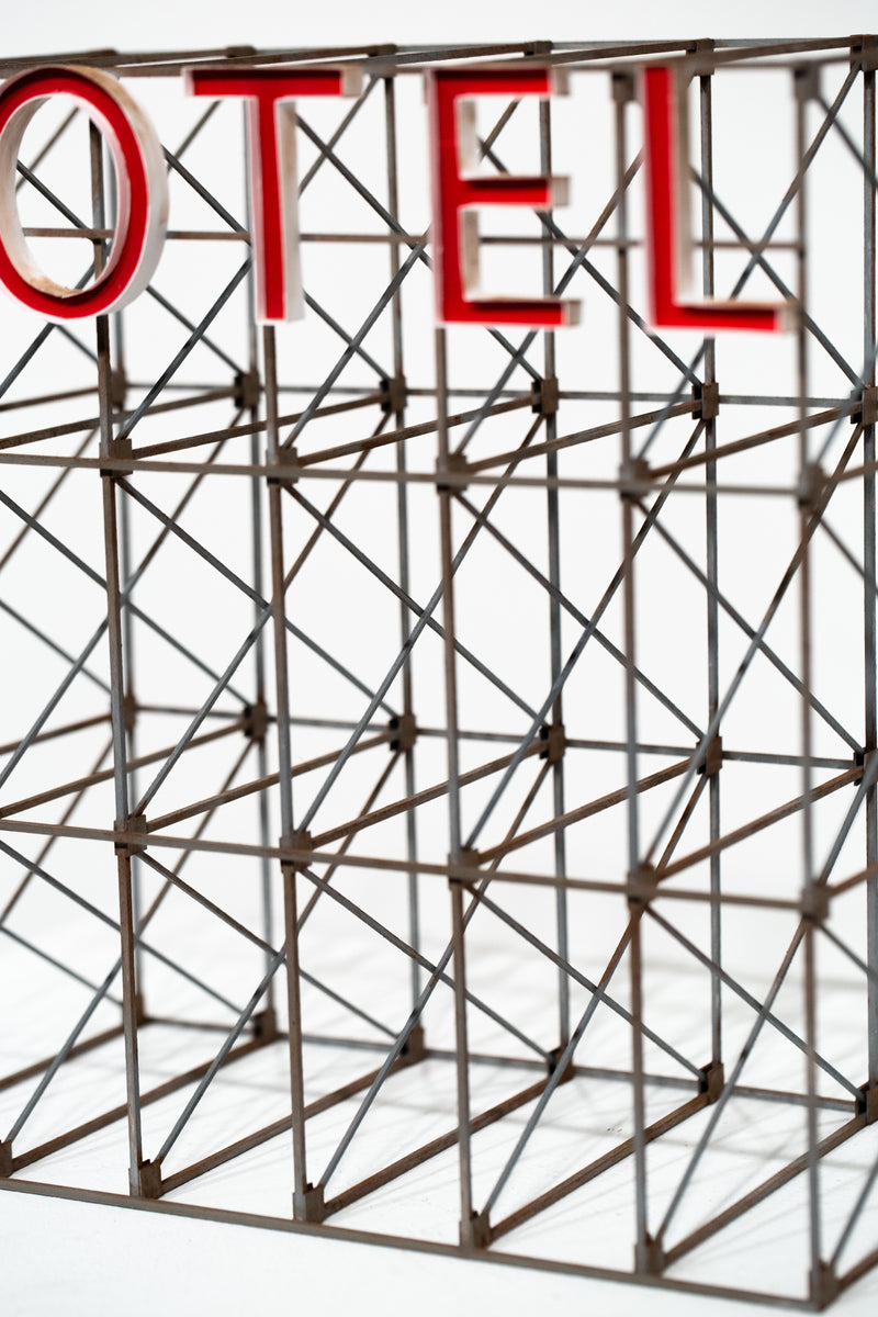 Hotel Sign (red)