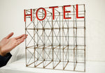 Hotel Sign (red)