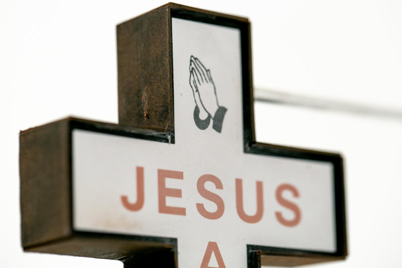 Jesus Saves (red)