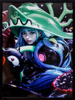 Green Girl Helmet