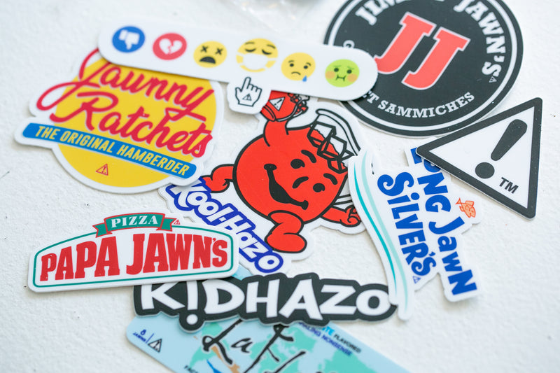 Kid Hazo Sticker Set