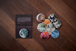 Button Pack from "Connections with Strangers" by Mackenzie Pikaart