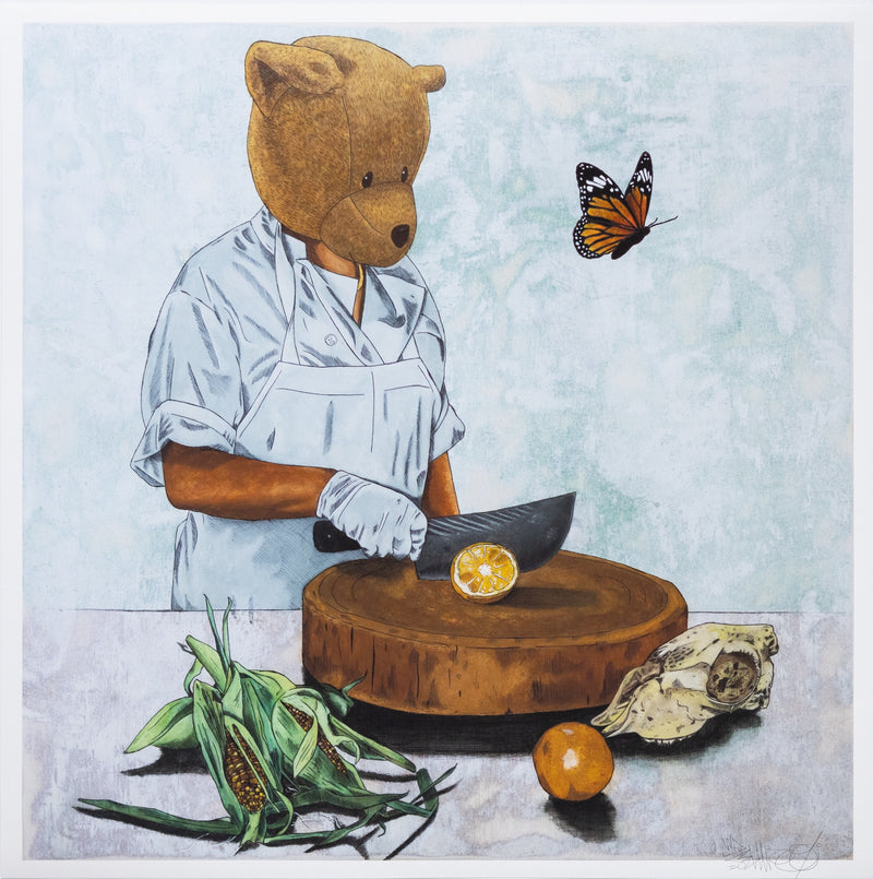 Mariposa I (Hand-Embellished "Cristina" Print)