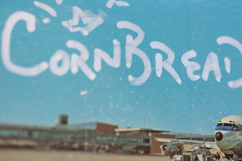 Cornbread AIR TERMINAL BUILDING Postcard