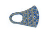Royal Blue Porcelain Urchin Mask