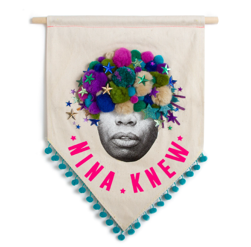 "Nina Knew" Banner XXXIV